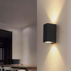 12W vierkante dubbele kop waterdichte wandlamp Unieke nachtlamp IP65 waterdichte wandlamp voor tuindecoratie