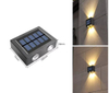 4LED op en neer zonne-wandlamp buitendecoratie tuin binnenplaats huis wandlamp waterdicht zonne-licht tuin
