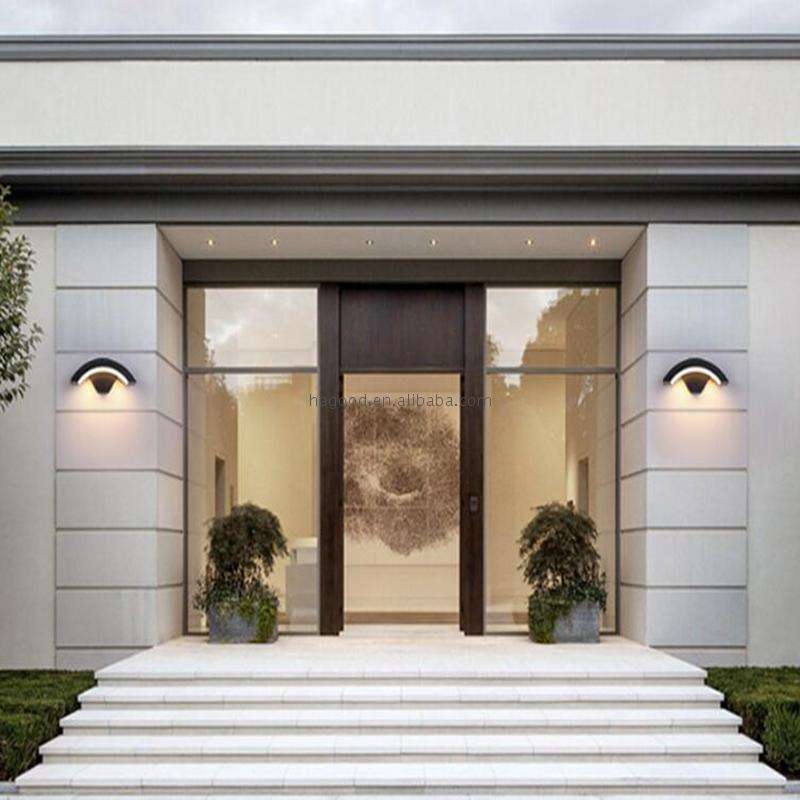 18W Outdoor Tuinlamp IP65 Outdoor Waterdichte Wandlamp LED Verlichting Aluminium Wandlamp Hot Selling Gang Licht