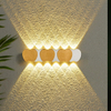 Nieuwe Gang Trappen Verlichting Led Wandlamp Outdoor Waterdichte IP65 Up En Down Wandkandelaar Acryl Licht Tuinverlichting 220V