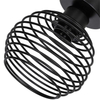 interieur vintage ijzeren e27 plafondverlichting armaturen voor gang gangpad indoor retro led plafondlamp voor slaapkamer woonkamer zwart