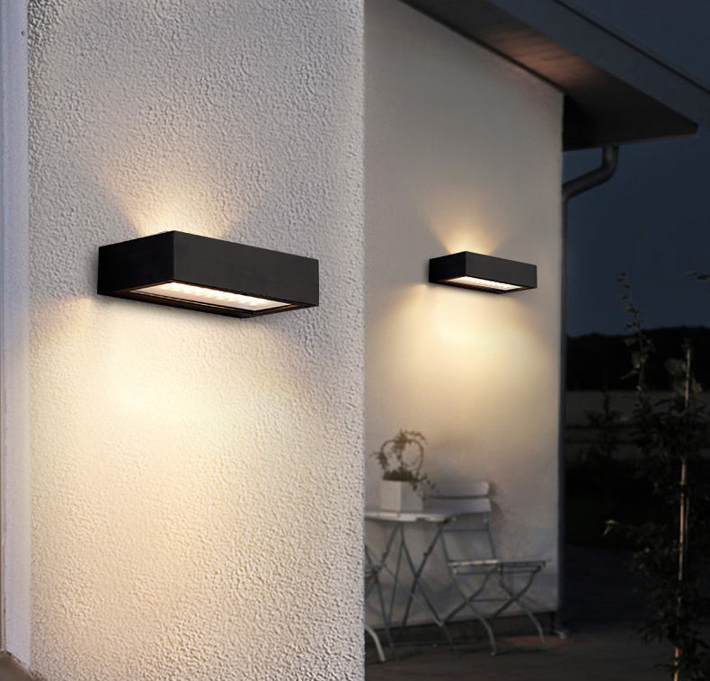 Solar Light Waterdicht Led Light Outdoor Zonlicht Lamp voor Tuin Straat Landschap Balkon Decor Solar Wandlamp Outdoor