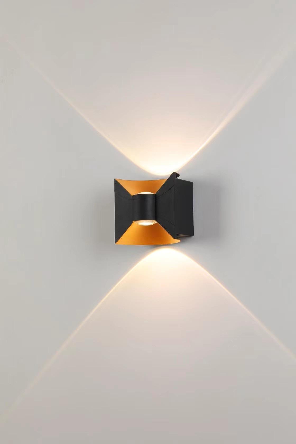 IP65 waterdicht op en neer outdoor indoor wandlamp hete verkoop 6W wandlamp van hoge kwaliteit