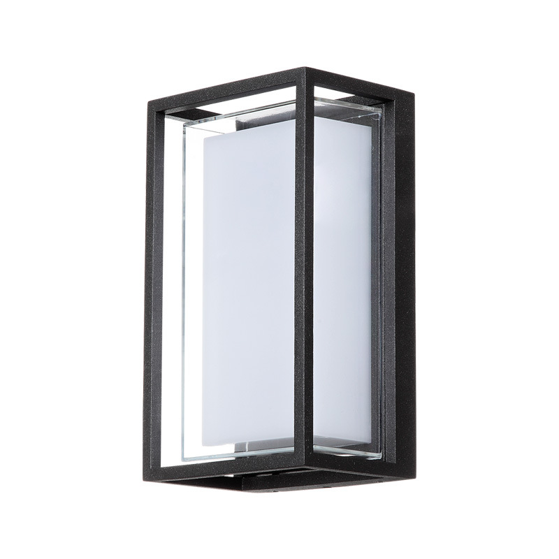 Acryl Moderne Minimalistische LED Wandlamp Waterdicht IP65 9W Indoor Outdoor LED Wandlamp voor Tuin Straatverlichting Abstract