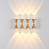 LED Wandlamp Waterdicht IP65 Aluminium Tuin Wandlamp Goud Zwart Wit Licht Binnen en Buiten Wandlamp