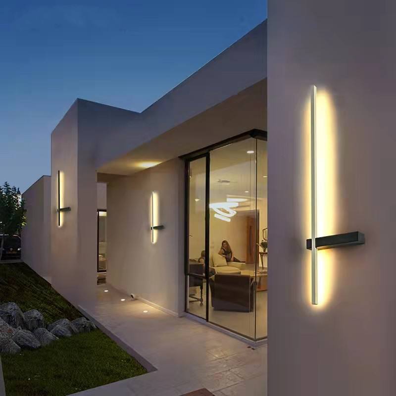 Outdoor Waterdichte Tuin Trap Gangpad Buitenmuur Hal Entree Lamp Villa Club Deur Wandlamp Bar Lichten Binnenverlichting