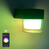 2023 Tuya APP Controle LED Intelligente Wandlamp IP65 Waterdichte Kleurrijke Modieuze Decoratieve Wandlamp