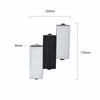 6W ZILVER Decoratief ledlicht Nieuwe trapwandlamp voor buiten en nachtlampje voor buiten Wandlampen voor thuis