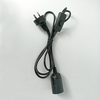 1.8M EU Dimmer Netsnoer Kabel E27 Lampvoeten ronde plug met schakelaar draad voor kroonluchter E14 Lamp houder Lamp 220V 110V