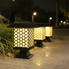 5LED Solar binnenplaats lamp gazon grond lamp Tuin solar lamp tuin trellis outdoor antieke kamer licht decoratie Amerikaanse stijl 