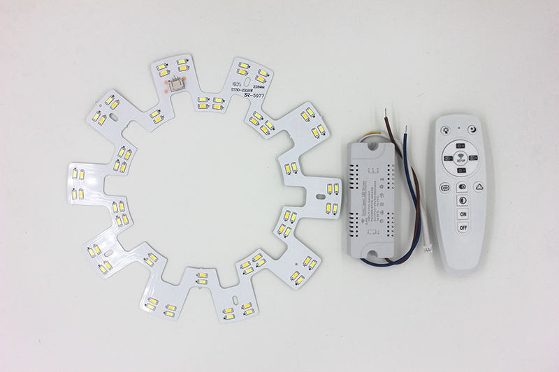 Smart 2.4G Plafond Kroonluchter Led 5730 Smd Chip Vervanging Lichtbron Oppervlak Met Afstandsbediening Voor Woonkamer keuken