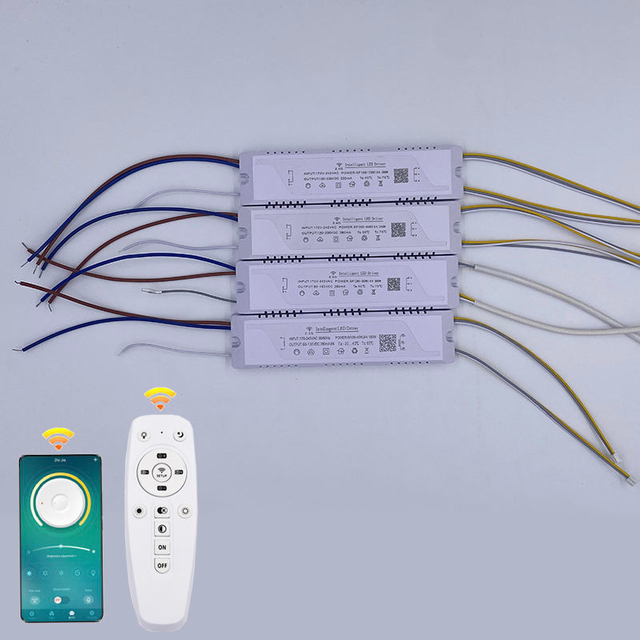 8way 480W 576W LED Verlichting Transformers 2.4G Driver Voeding dimbare led driver Hoge Kwaliteit Veilig led adapter driver