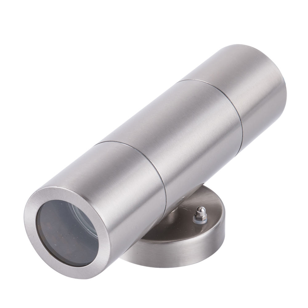 Up and Down Outdoor roestvrijstalen waterdichte led-wandlamp met GU10-lamp
