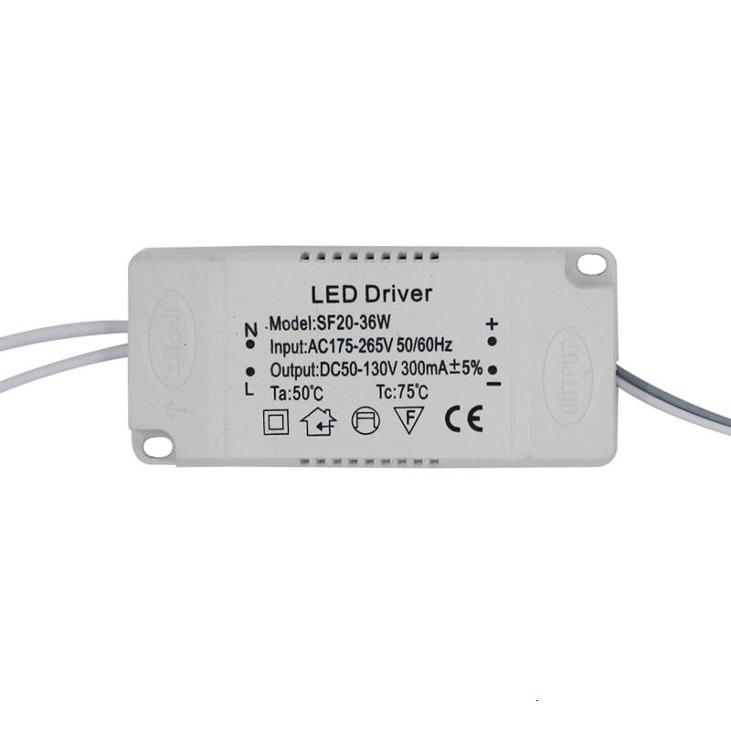 Hagood 36W LED Driver Niet-isolerende verlichtingstransformator Armatuur Driver Voedingsadapter