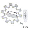 Smart 2.4G Plafond Kroonluchter Led 5730 Smd Chip Vervanging Lichtbron Oppervlak Met Afstandsbediening Voor Woonkamer keuken