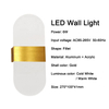6W Moderne Eenvoud 6W LED Aluminium Verlichting Wandkandelaar Voor Indoor Bar Hotel Gang Home Decor LED wandlamp