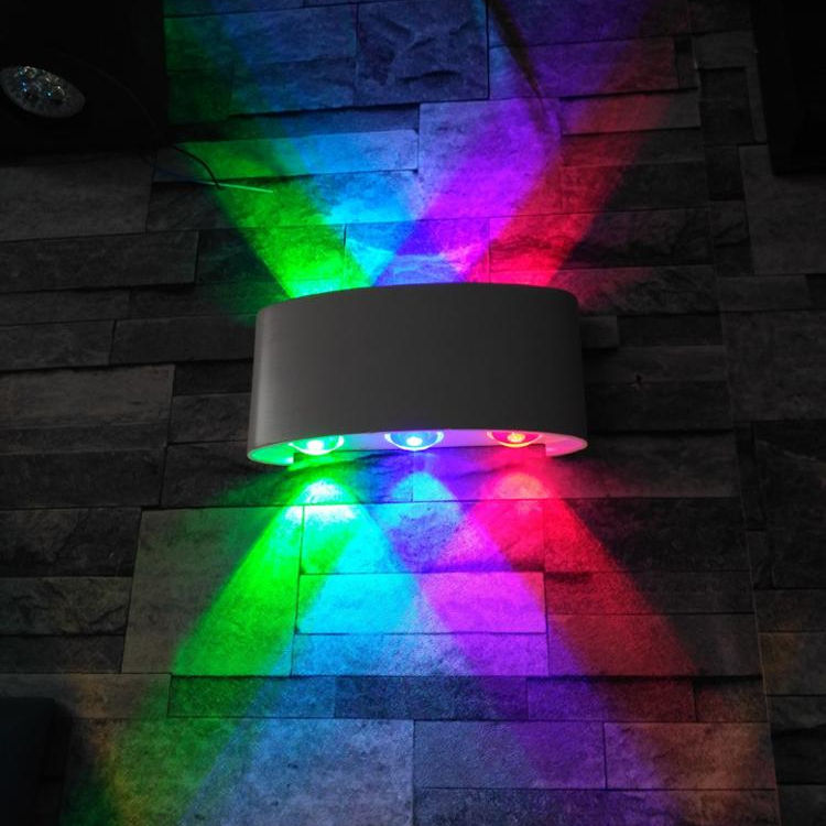 Goedkope fabrieksprijs Ip65 waterdichte wandlamp zwarte led-lamp badkamerblaker voor 100% veiligheid