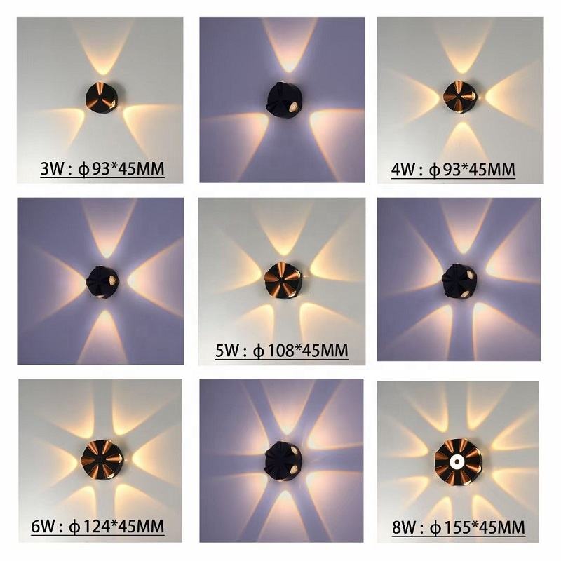 Nordic Persoonlijkheid Wandlamp Eenvoudige Led Woonkamer Achtergrond Wandlamp Hotel Hal Gang Verlichting Up En Down Armaturen HOT