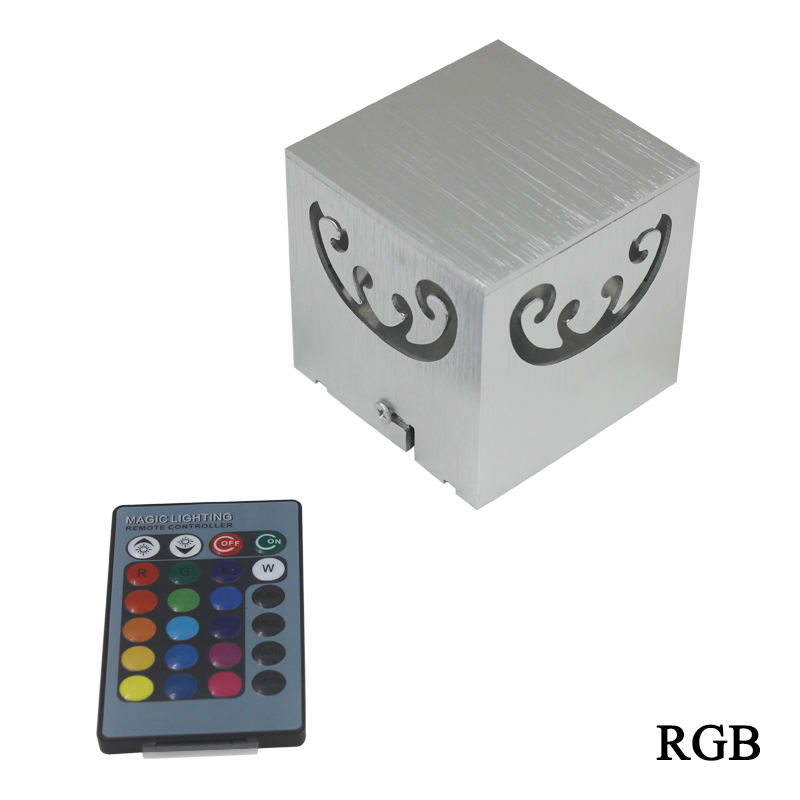 Hoogwaardige RGB led-lamp Vierzijdige vlinderwandlamp en binnennachtlampje met fabrieksprijs.