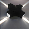 Nieuwe LED Outdoor Wandlamp 12W Cross Star 4 Zijden Verlichting Waterdicht IP65 Voor Tuindecoratie