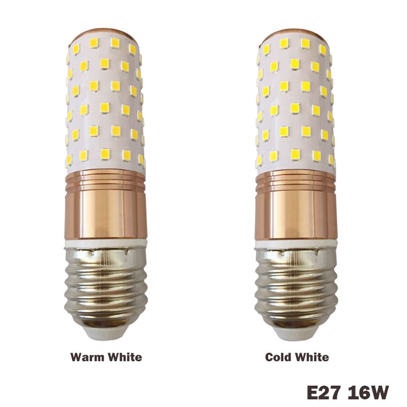 E14 E27 12W 16W LED Maïs gloeilamp SMD2835 LED Lamp 220V 3 Kleurtemperaturen Geïntegreerde LEDs Kaarslicht Spotlight
