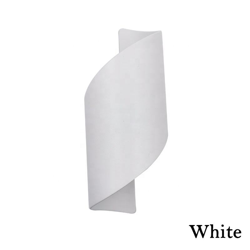 12W Curve Vorm Gemakkelijk Installeren Wandmontage Licht Ktv Villa Decoratie Binnenplaats Balkon Piazza Gate Trap Wandlampen