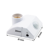 E27 PIR Infrarood Bewegingssensor LED Licht Lamphouder Base Lichtgevende Aanpassing PIR Bewegingssensor Schakelaar Licht Houder Socket
