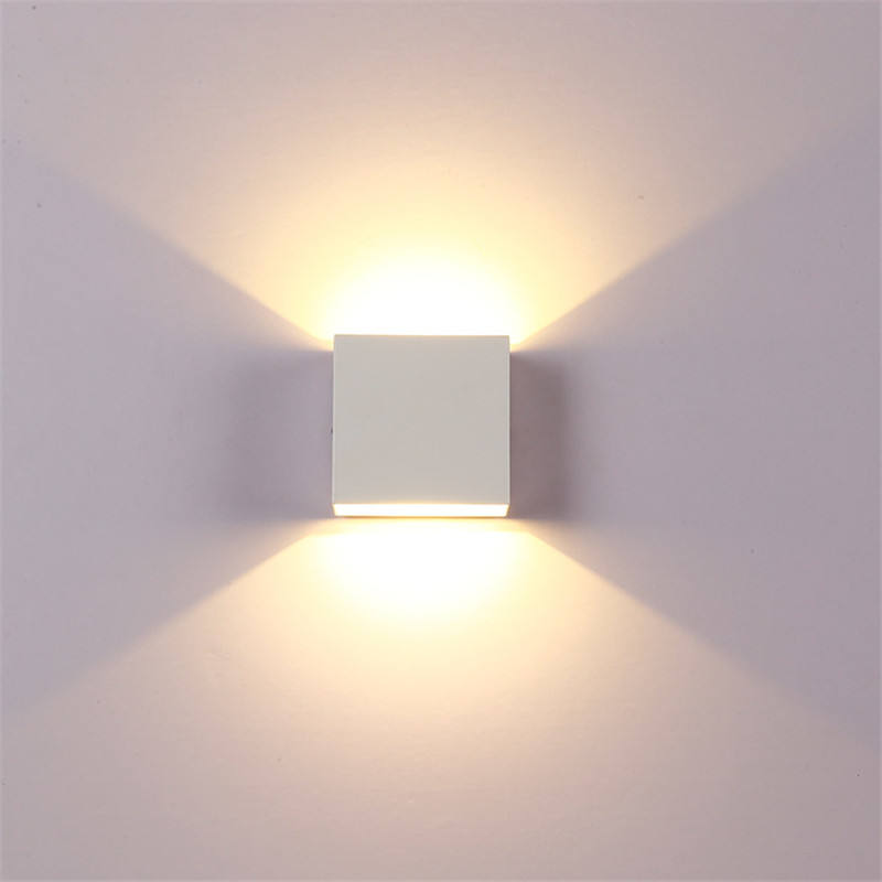 Indoor 6W LED Wandlamp Up en Down Aluminium Versieren Wandkandelaar slaapkamer LED Wandlamp Waterdichte Verlichting