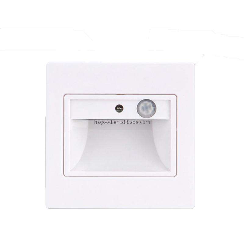 Hot Koop Nachtlampje PIR Detector + Sensor Voet Lamp LED Trap Licht Voor Hotel Thuis Trappen Gebruik Lampen In Lage Prijs