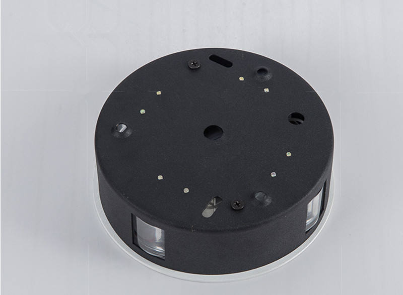 Wandgemonteerde ronde fancy industriële decoratie led wandkandelaar binnen voor woonkamer met aluminium materiaal
