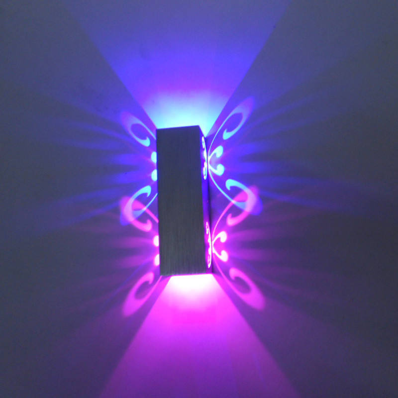 3W 6W interieur wandlamp binnenverlichting LED schans met aluminium decoratie voor kinderkamer spiegel slaapkamer huis woonkamer led wandlamp
