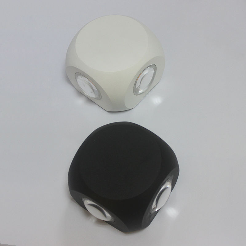 Hot Black White Shell 4W Indoor LED-wandlamp voor hotelkamer Office Hot Sale Hoge kwaliteit aluminium wandlamp
