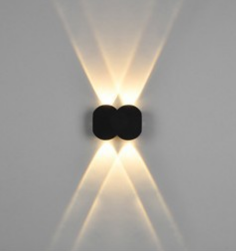 Nieuwe fabriek groothandel IP65 aluminium waterdichte buiten op en neer led wandlamp wandlampen voor thuis met fabrieksprijs