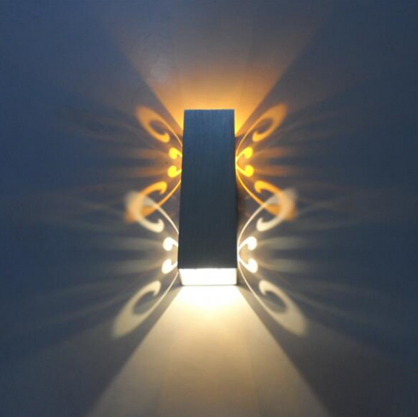 3W 6W interieur wandlamp binnenverlichting LED schans met aluminium decoratie voor kinderkamer spiegel slaapkamer huis woonkamer led wandlamp