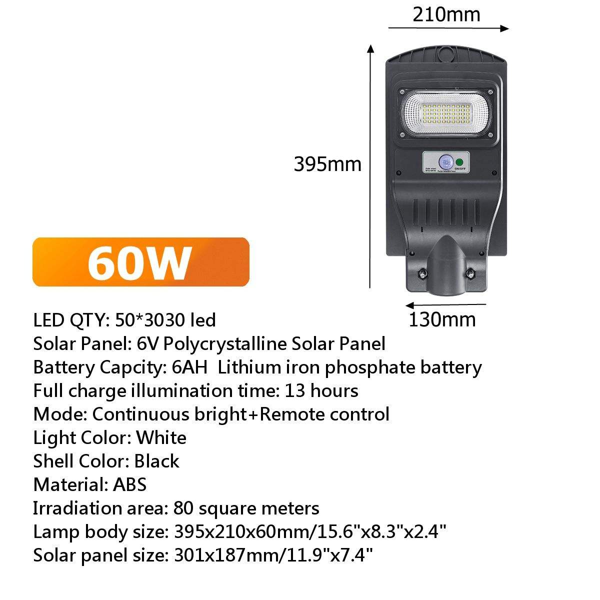 50-300W straatlantaarn op zonne-energie indoor solar lamp zonne-energie lampen op zonne-energie lamp lamparas solar Geïntegreerde alles-in-één straatlantaarn op zonne-energie