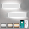 2.4G Dimmen Drie Kleuren Met Afstandsbediening Wandlamp Up en Down Verlichting Voor Indoor Home Hotel Kamers Gebruik Wandlamp