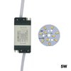 SMD5730 Light-emitting diode chip+plastic shell LED driver voeding voor LED plafondlamp