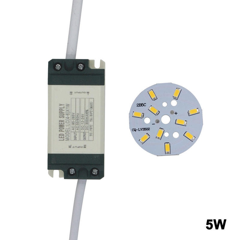SMD5730 Light-emitting diode chip+plastic shell LED driver voeding voor LED plafondlamp