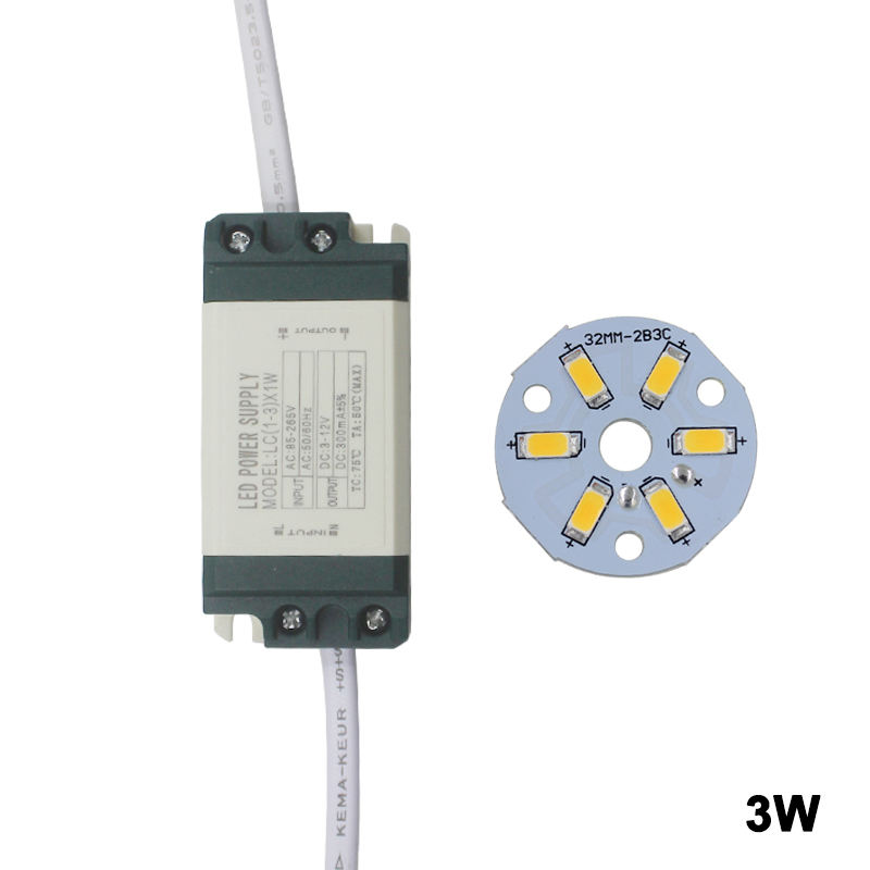 SMD5730 Light-emitting diode chip+plastic shell LED driver voeding voor LED plafondlamp