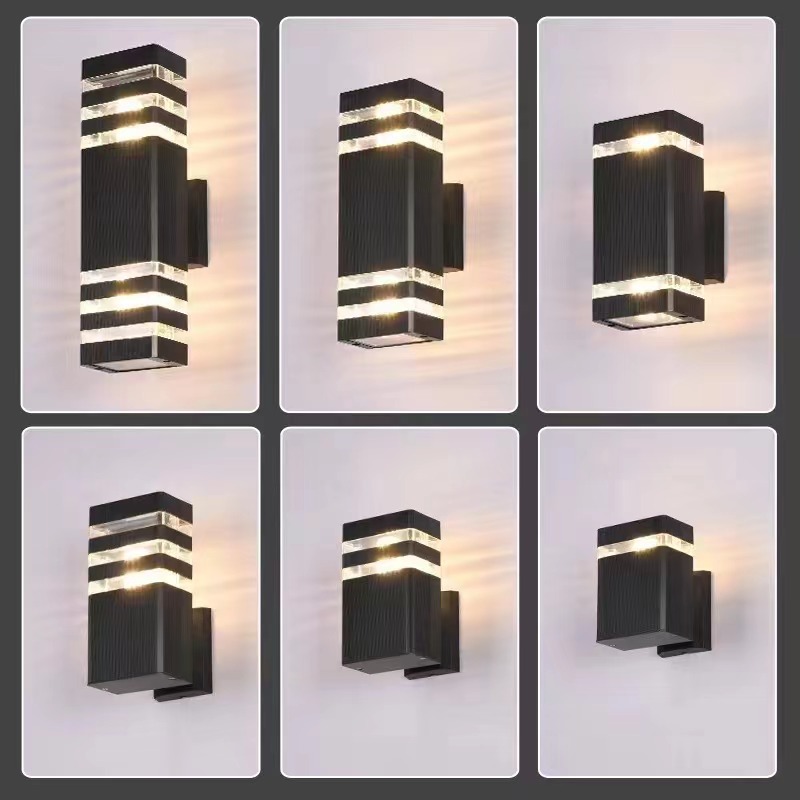 led wandlampen zwarte wandlampen Cilindrische wandlampen dienen te worden geïnstalleerd met GU10 lampen naar boven en beneden 