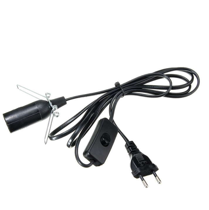 Lamphouder Veer Draadstekker Draadstekker veer E14 Lamphouder 303 Schakelaar Lamp Fitting plafondlamp accessoires