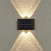 Led tuinverlichting op zonne-energie Aluminium licht met bewegingssensor led buitenlamp op zonne-energie