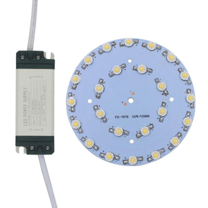 24W LED lamp spotlicht Star high power spaanplaat paneel LED plastic shell voeding driver