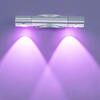 2x3W 360 graden rotatie op en neer wandlamp armaturen decoratieve wandlamp leeswandlamp 