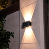 Zonne-schijnwerper Foco LED-lamp Waterdichte zonne-verlichting Apparaten Schijnwerpers Muur Tuin Zonne-verlichting Buiten