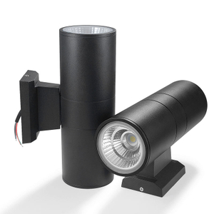 6W COB Up Down Dual-Head Outdoor Led Wandlamp Wandlamp Cilinder Indoor Balkon Armatuur Waterdichte IP65 veranda Lamp