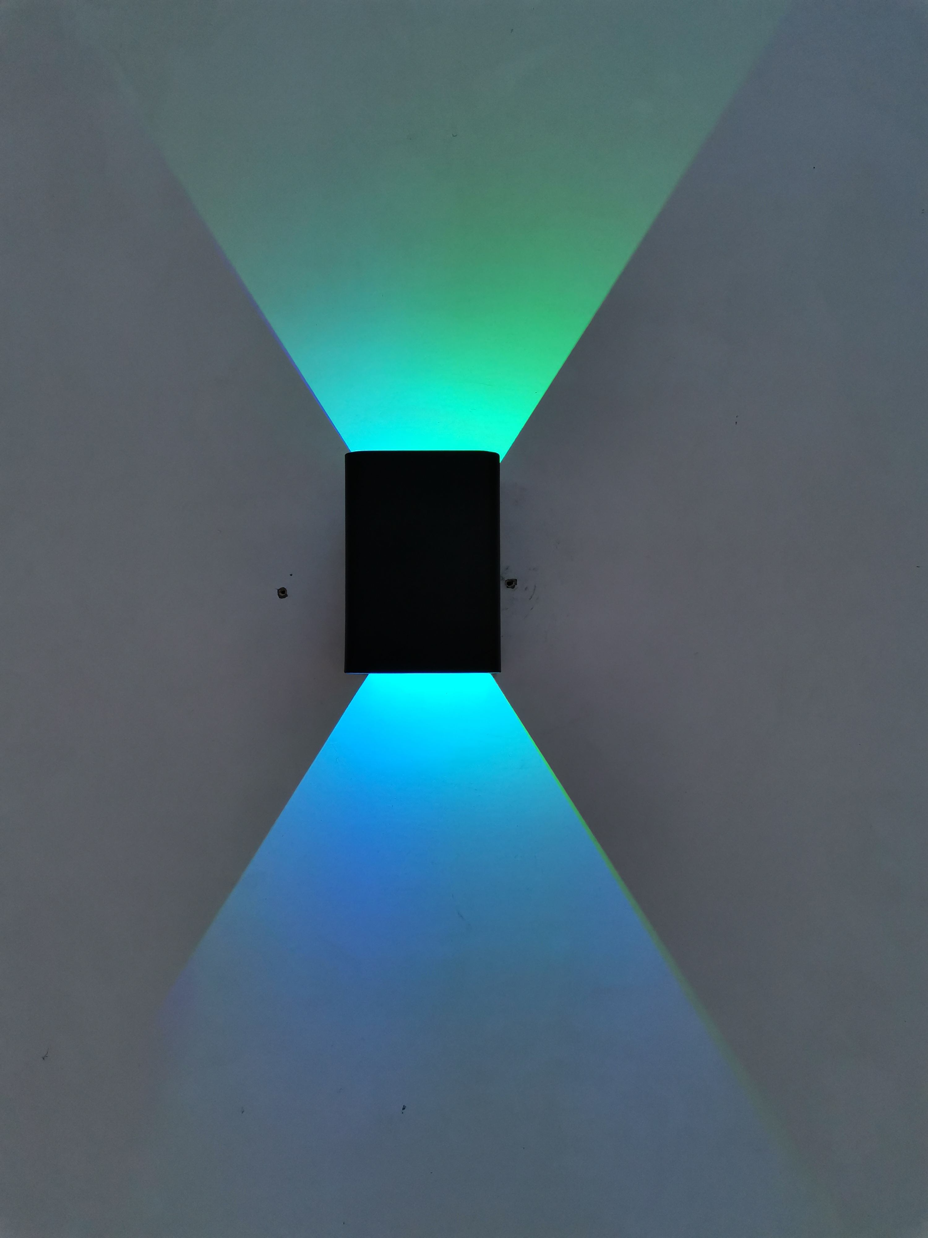 5W decoratief led-licht modern nieuw klein aardewerk wandlamp binnen bedlampjes nachtlampje RGB met afstandsbediening