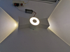 6W Outdoor Waterdichte chinese knoop vorm Wandlamp COB chip up en down blaker Aluminium ip65 Wandlamp vierkante veranda Tuin
