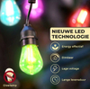 Slimme tuinverlichting 15m RGB tuinsfeer verlichting draad smartphone bediening E27 stekker fabrikant directe verkoop