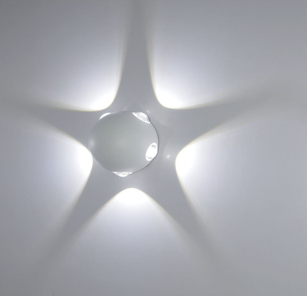 LED wandlamp binnen en buiten AC85-265V 2W 4W 6W 9W 12W moderne minimalistische stijl IP65 waterdichte lamp met 2 jaar garantie